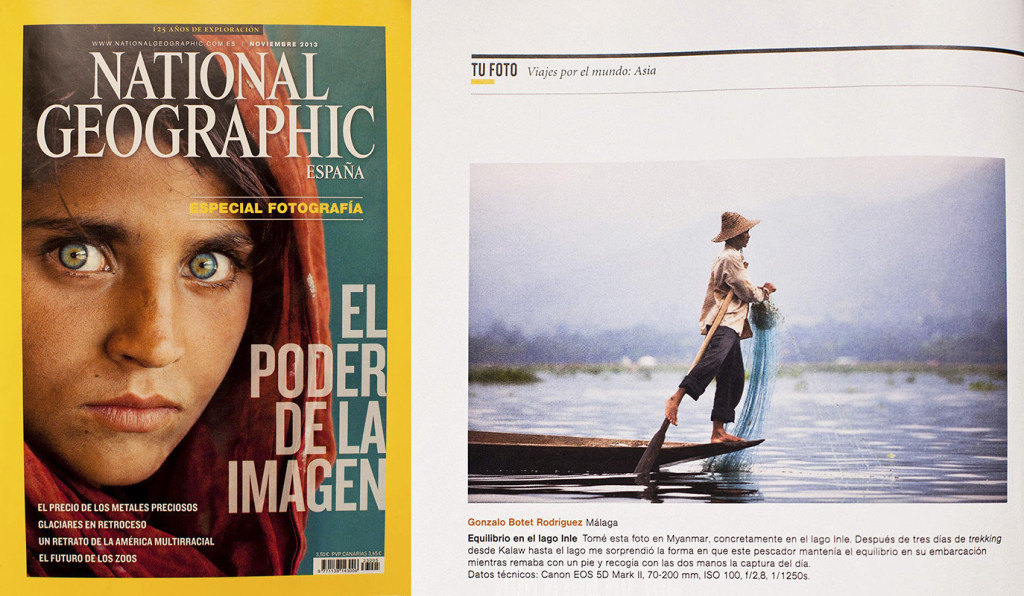 Publicado en la revista National Geographic, nov 2013